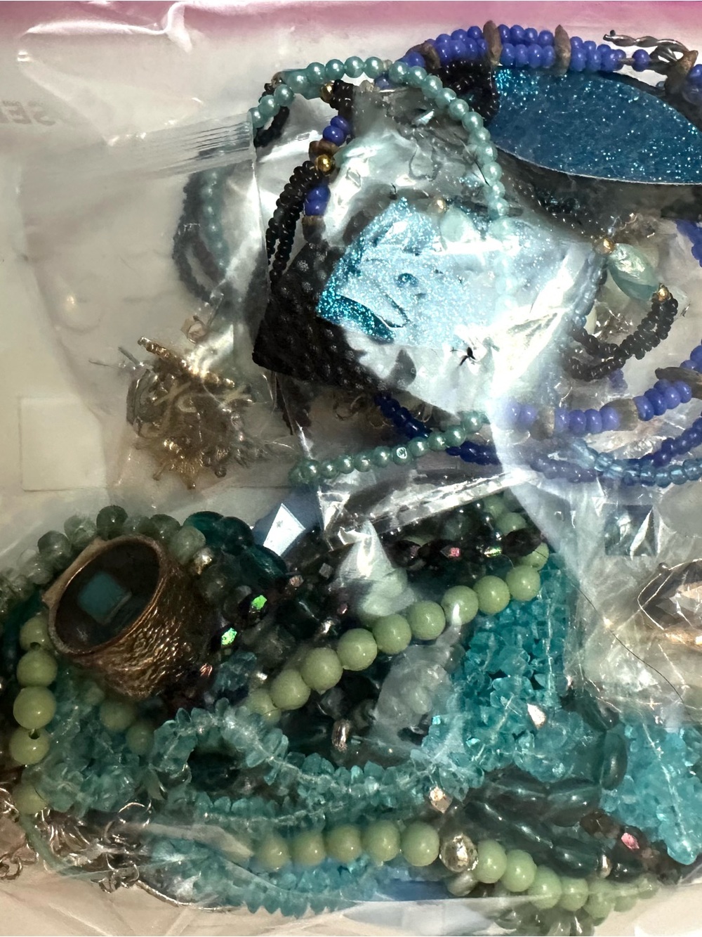 Curated Blue & Aqua Themed Jewelry Collection
